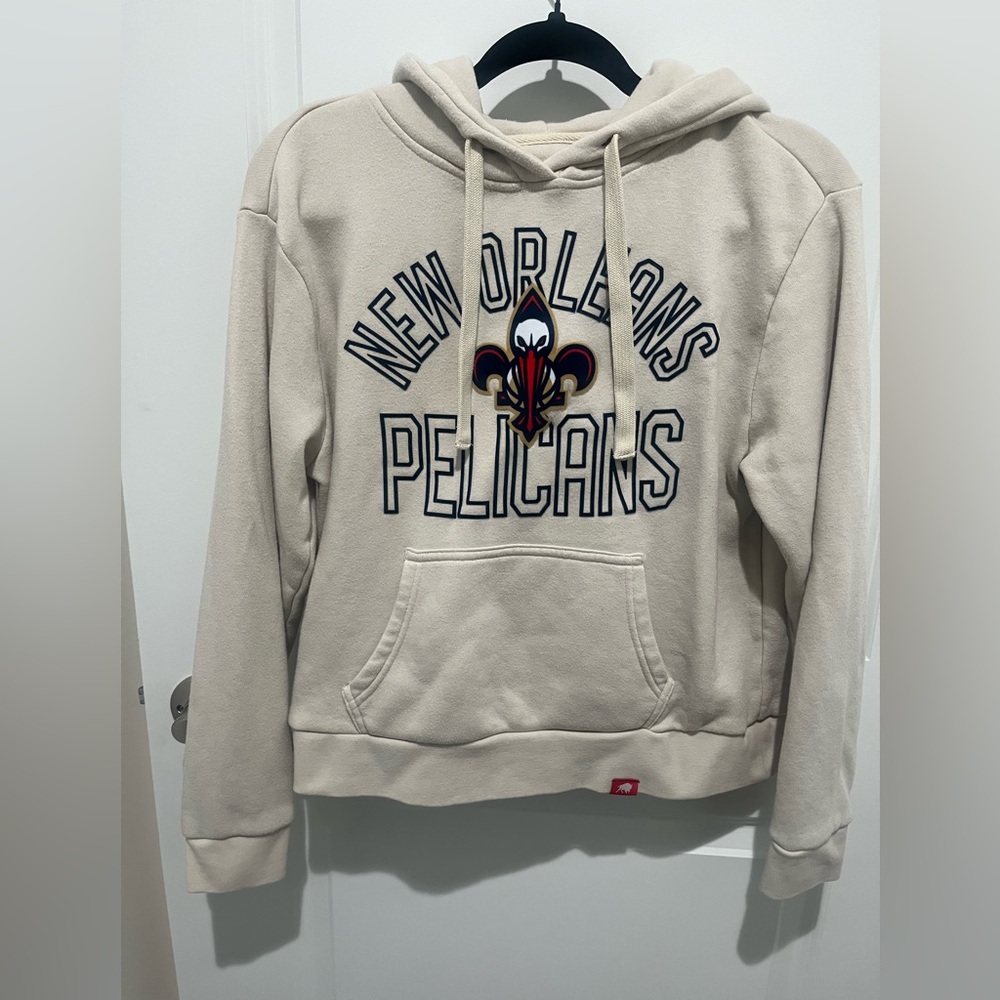 New Orleans Pelicans Cream Hoodie